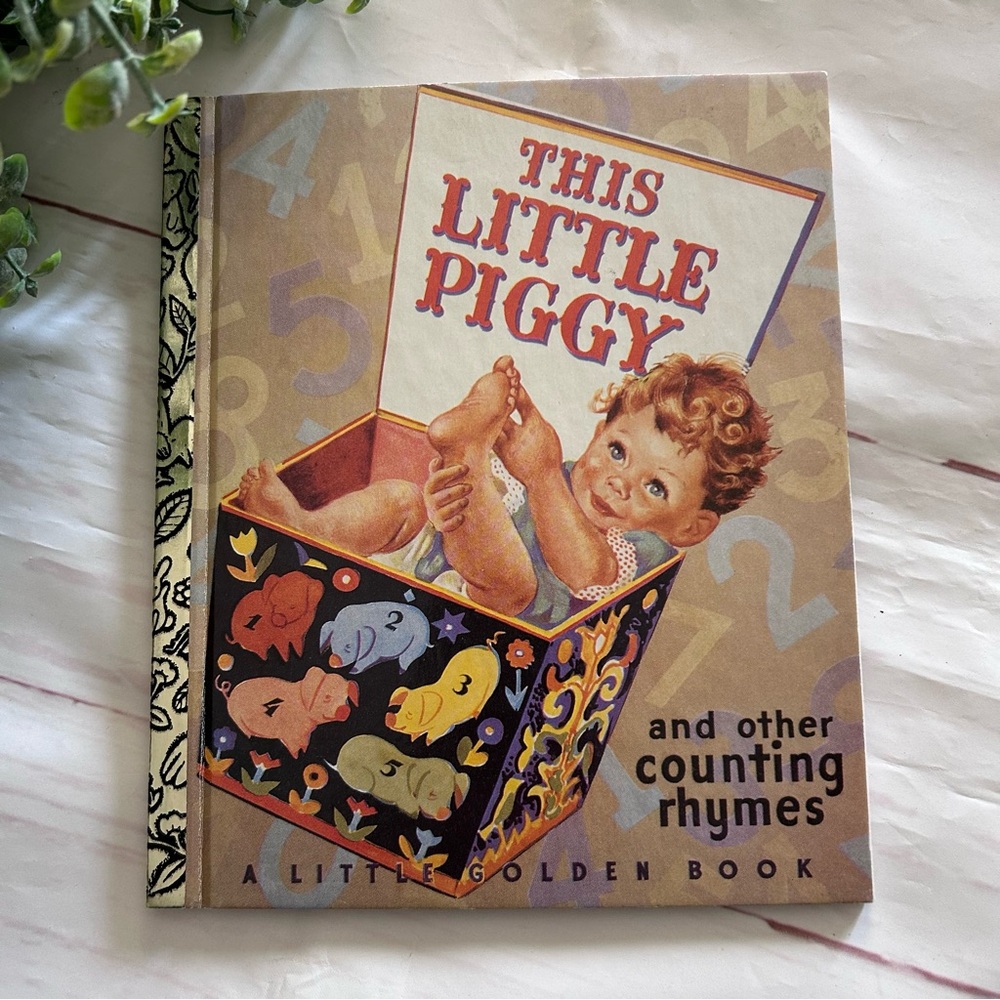 📕 The Little Golden Book Library • “This Little Piggy and other Counting Rhymes”